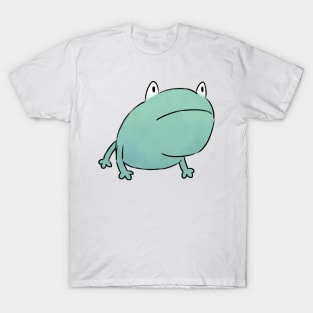 Cyan frog drawing T-Shirt